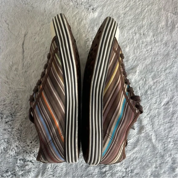 Paul Smith Men Shoes Multicolor Signature Striped Size UK 7 US 8 - Picture 7 of 12